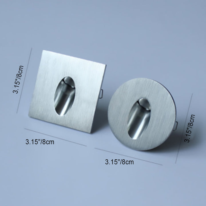 Modern Art Deco Round Square Aluminum Waterproof LED Wall Sconce Lamp For Hallways | Kalsten