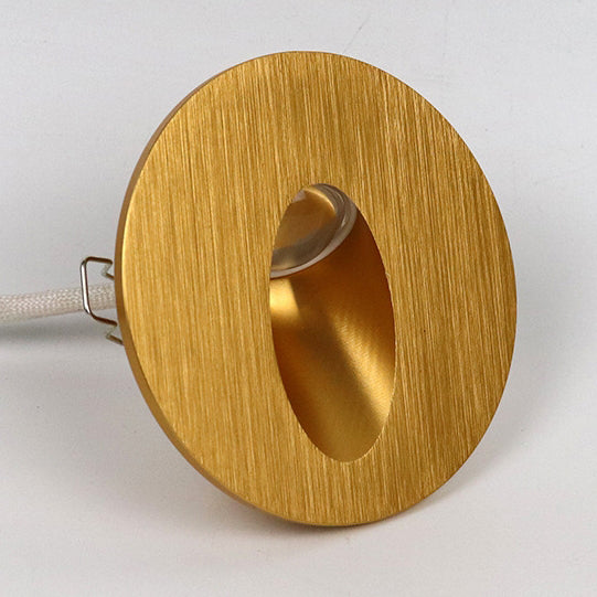 Modern Art Deco Round Square Aluminum Waterproof LED Wall Sconce Lamp For Hallways | Kalsten