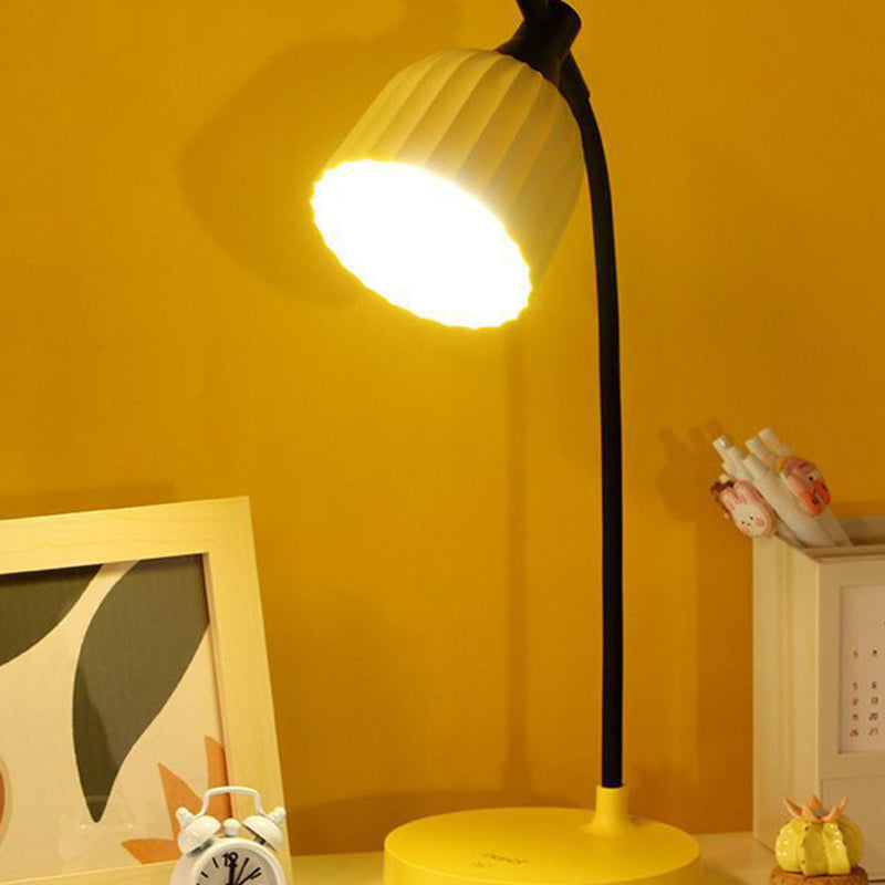 Minimalist Folded ABS LED Table Lamp – Living Room