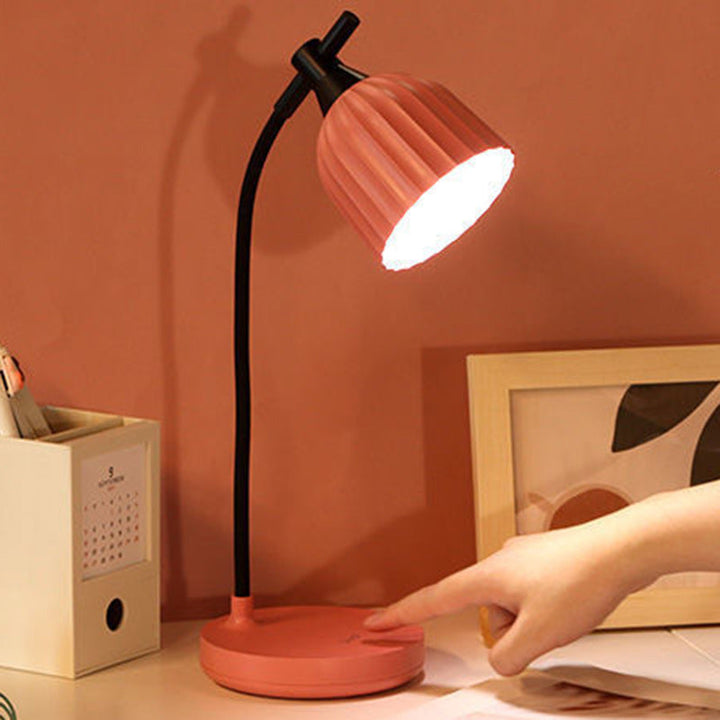 Minimalist Folded ABS LED Table Lamp – Living Room