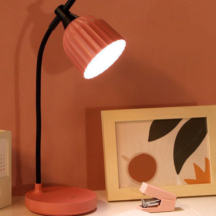 Minimalist Folded ABS LED Table Lamp – Living Room