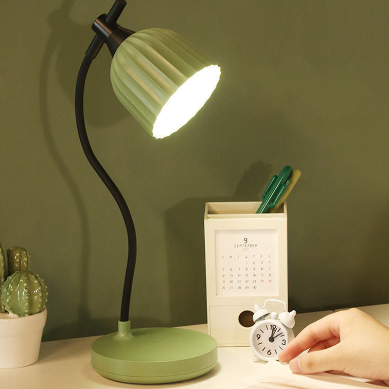 Minimalist Folded ABS LED Table Lamp – Living Room