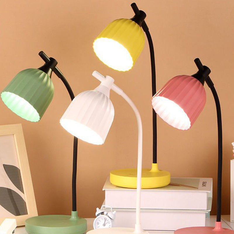 Minimalist Folded ABS LED Table Lamp – Living Room