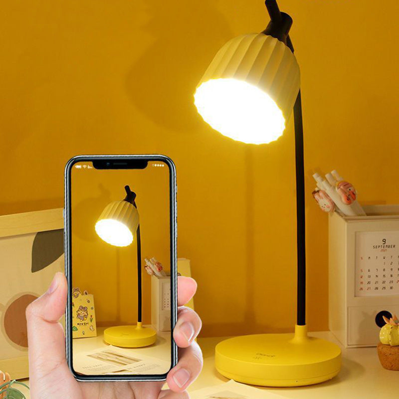 Minimalist Folded ABS LED Table Lamp – Living Room