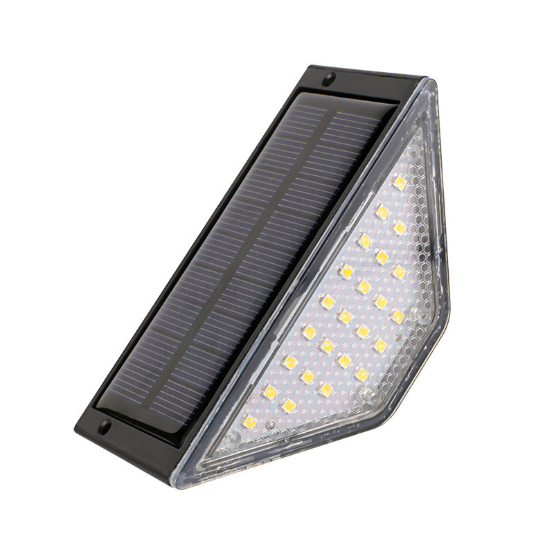 Modern Simplicity Solar Waterproof ABS PS Triangle LED Landscape Lighting Outdoor Light For Outdoor Patio | Kalsten