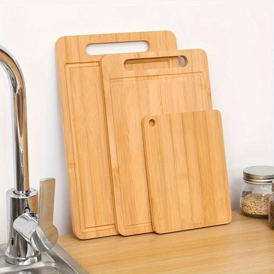 Premium Bamboo Chopping Board Set