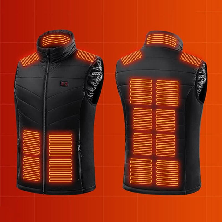 Kalsten | Heated waistcoat with 13 heating zones for cold days