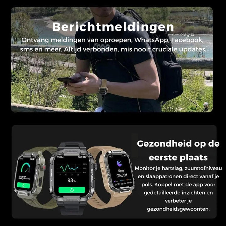 BlazeX Pro™ - The strongest smartwatch on the market! Suitable for IOS & Android! Noxord