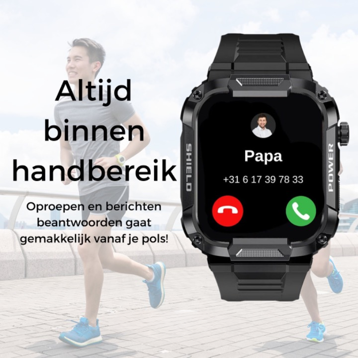 BlazeX Pro™ - The strongest smartwatch on the market! Suitable for IOS & Android! Noxord