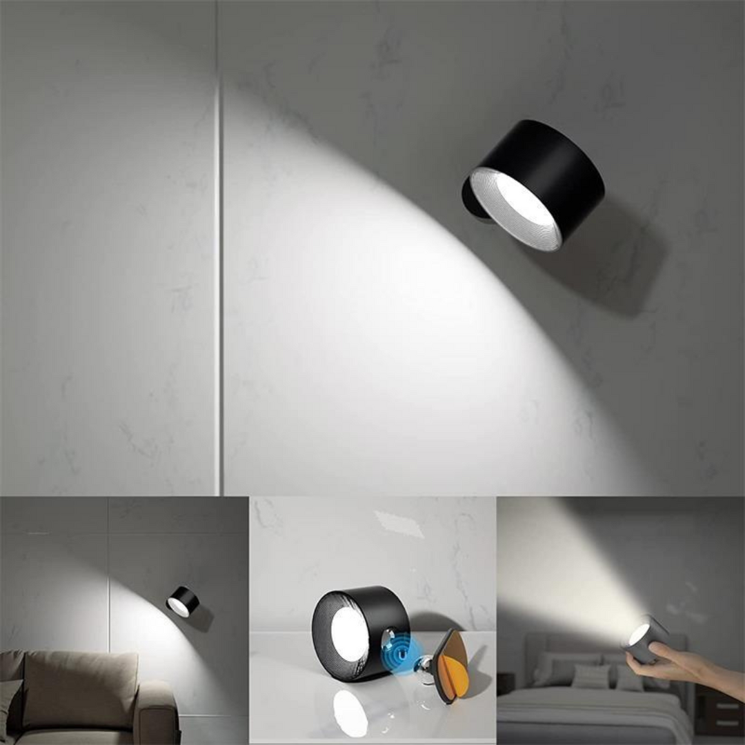 FlexiLamp – Wireless 360° Rechargeable Wall Lamp