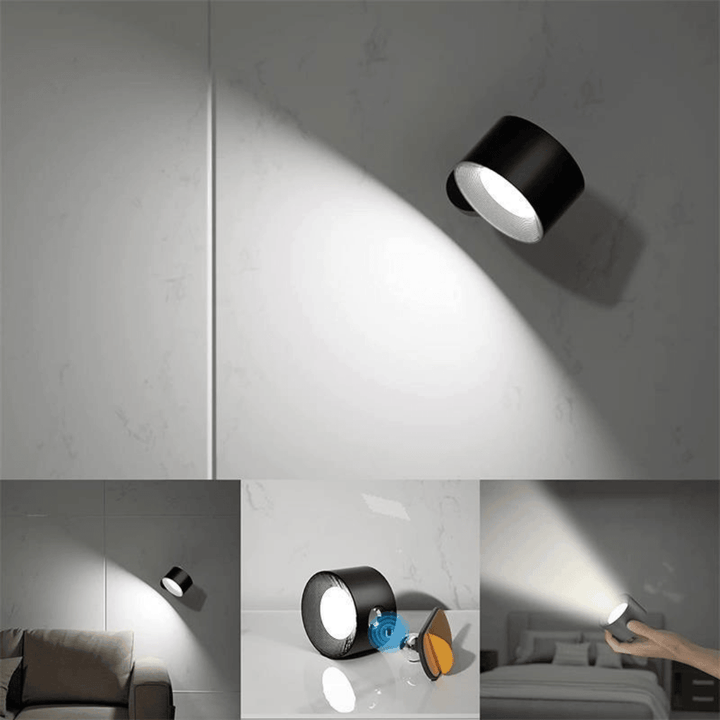 360° wireless rechargeable wall light | Versatile LED lighting solution | Kalsten