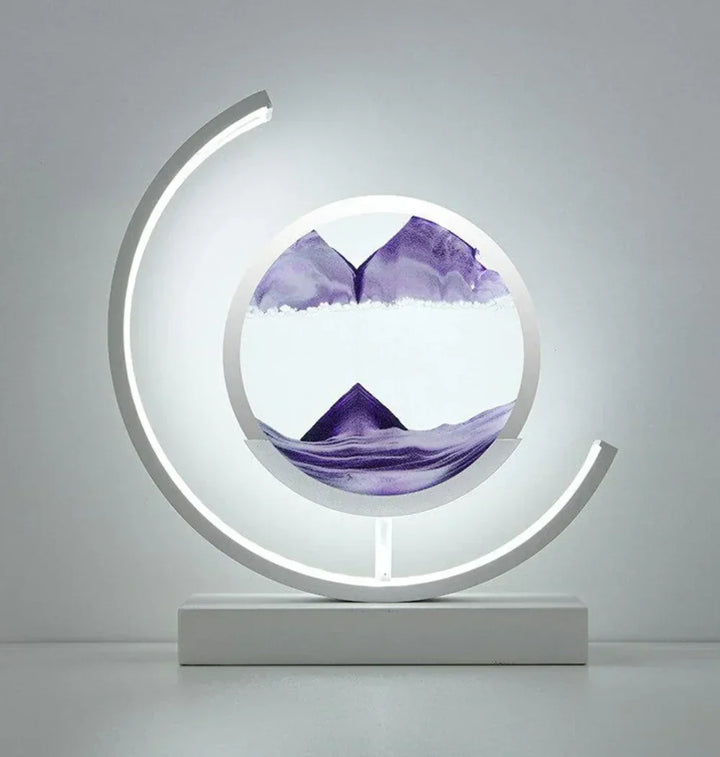 Elegant Sand Landscape Table Lamp Kalsten