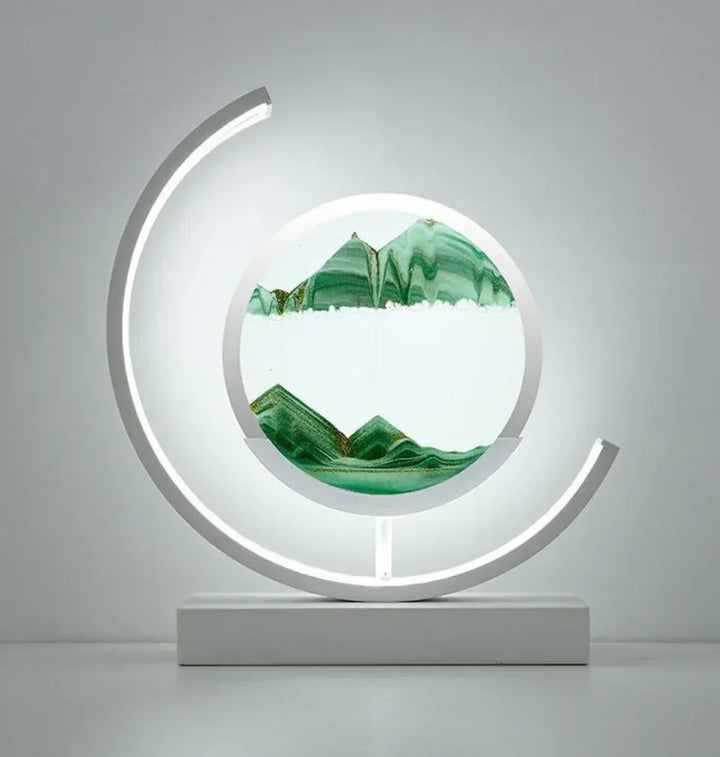 Elegant Sand Landscape Table Lamp Kalsten