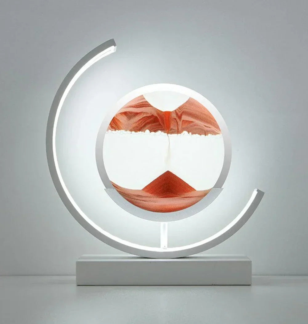 Elegant Sand Landscape Table Lamp Kalsten