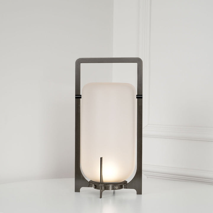 Black Twilight Lantern Table Lamp | Kalsten