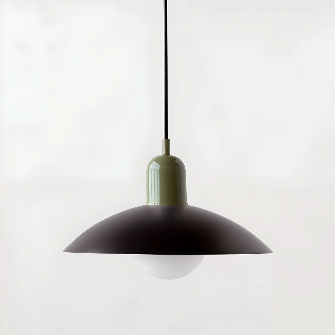 Noxord | Modern Macaron Bauhaus Pendant Light – Iron Shade