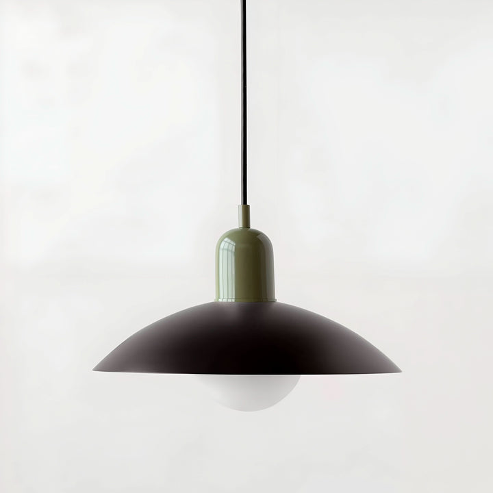 Noxord | Modern Macaron Bauhaus Pendant Light – Iron Shade