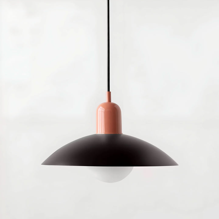 Noxord | Modern Macaron Bauhaus Pendant Light – Iron Shade