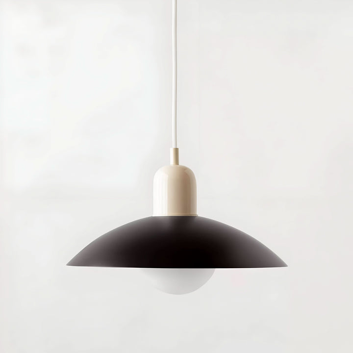 Noxord | Modern Macaron Bauhaus Pendant Light – Iron Shade