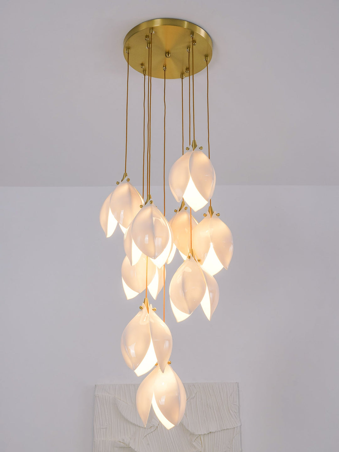 Ceramic Flower Droplight Pendant Light | Kalsten