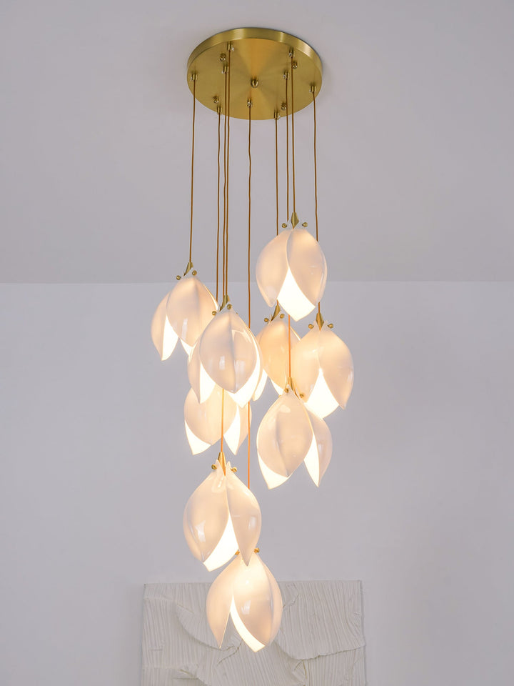 Ceramic Flower Droplight Pendant Light | Kalsten