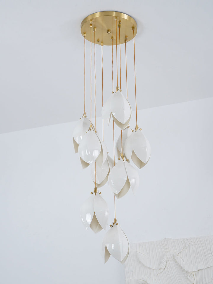 Ceramic Flower Droplight Pendant Light | Kalsten