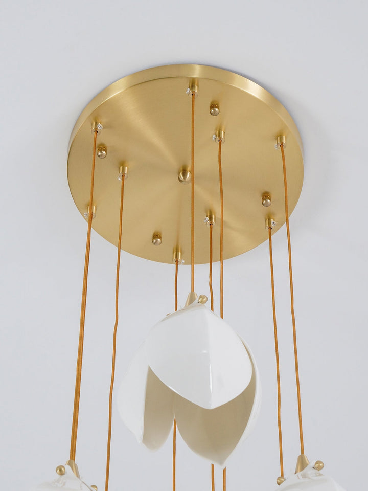 Ceramic Flower Droplight Pendant Light | Kalsten