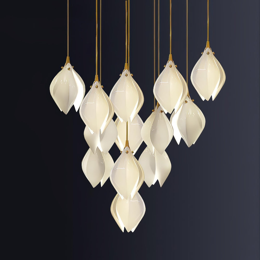 Ceramic Flower Droplight Pendant Light | Kalsten