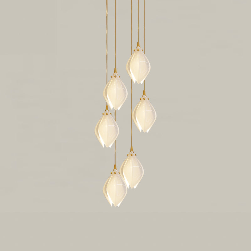 Ceramic Flower Droplight Pendant Light | Kalsten