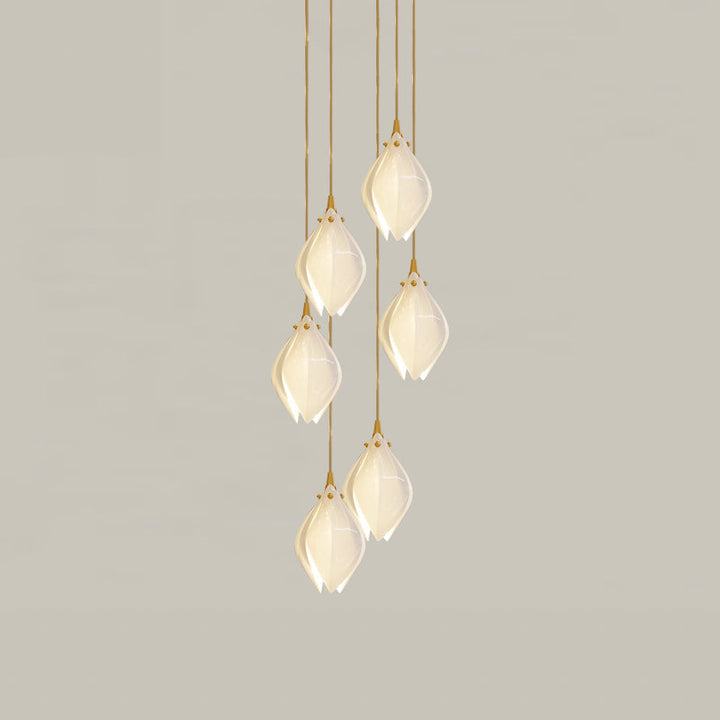 Ceramic Flower Droplight Pendant Light | Kalsten