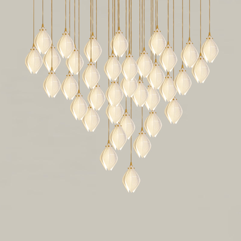 Ceramic Flower Droplight Pendant Light | Kalsten