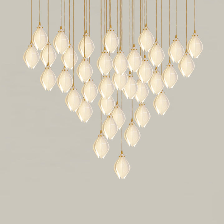 Ceramic Flower Droplight Pendant Light | Kalsten