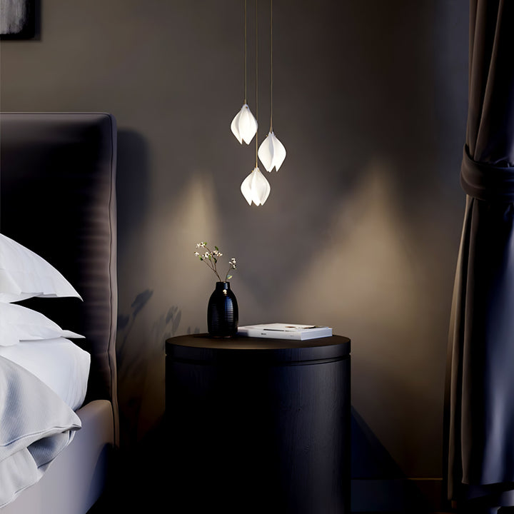 Ceramic Flower Droplight Pendant Light | Kalsten