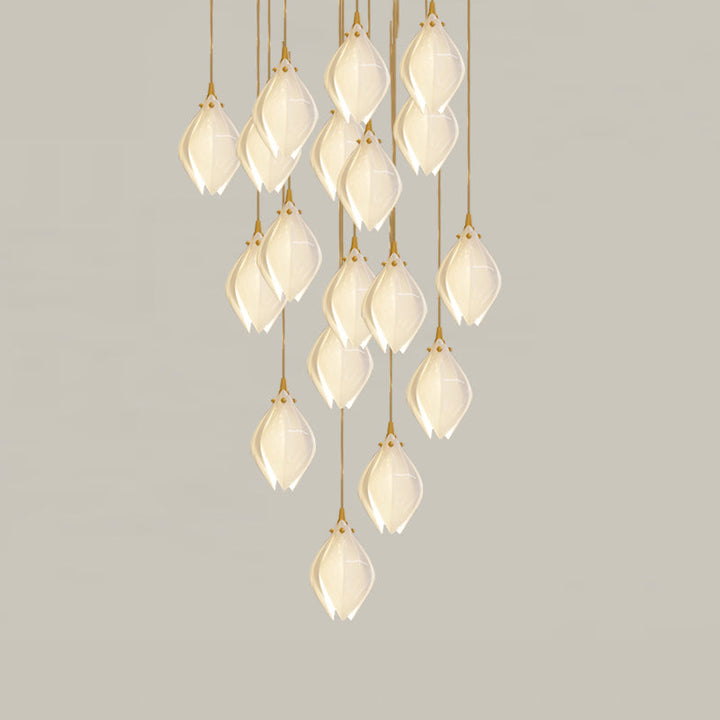 Ceramic Flower Droplight Pendant Light | Kalsten