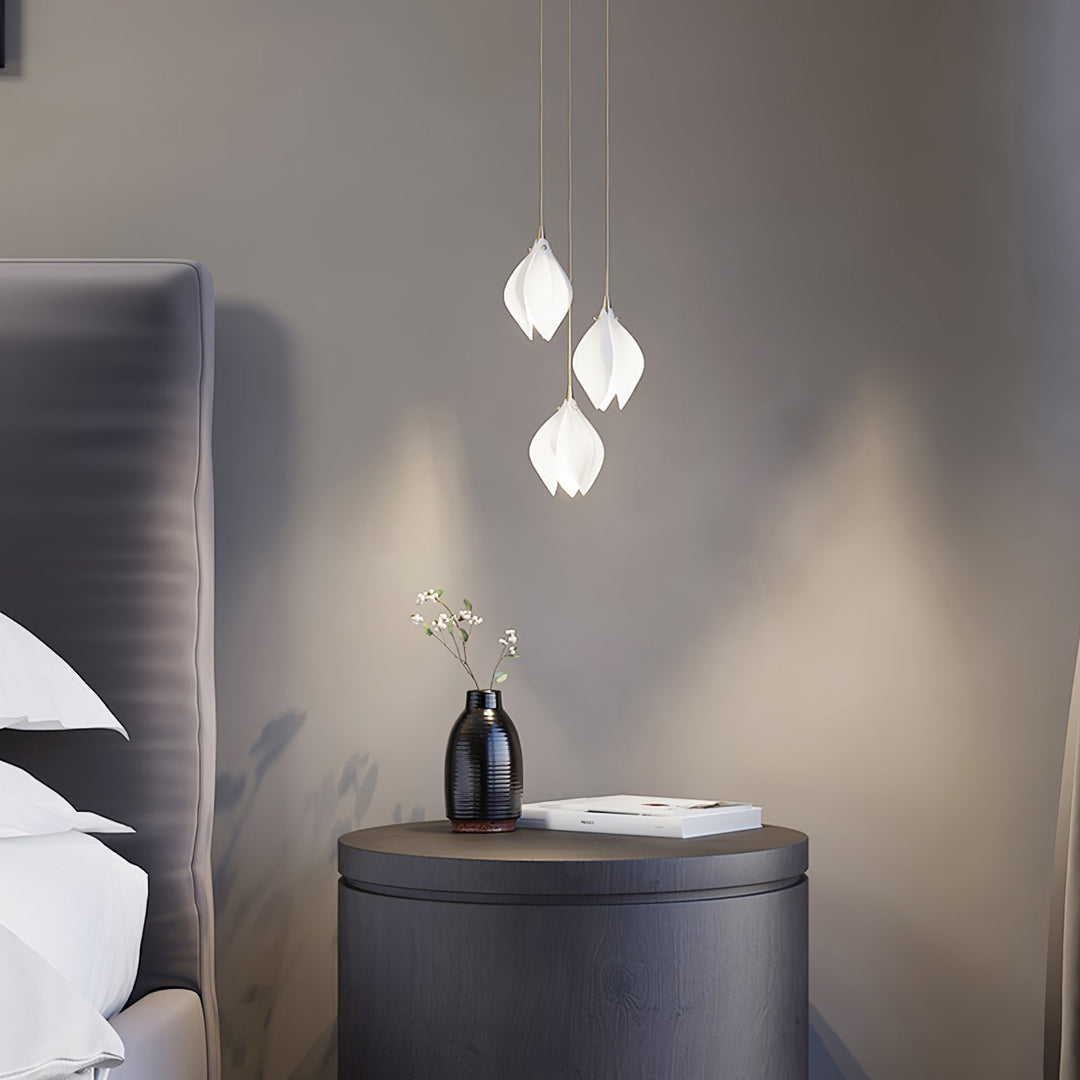 Ceramic Flower Droplight Pendant Light | Kalsten