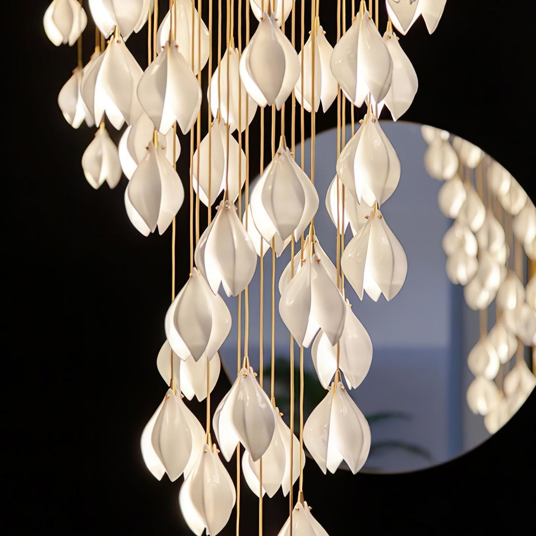 Ceramic Flower Droplight Pendant Light | Kalsten