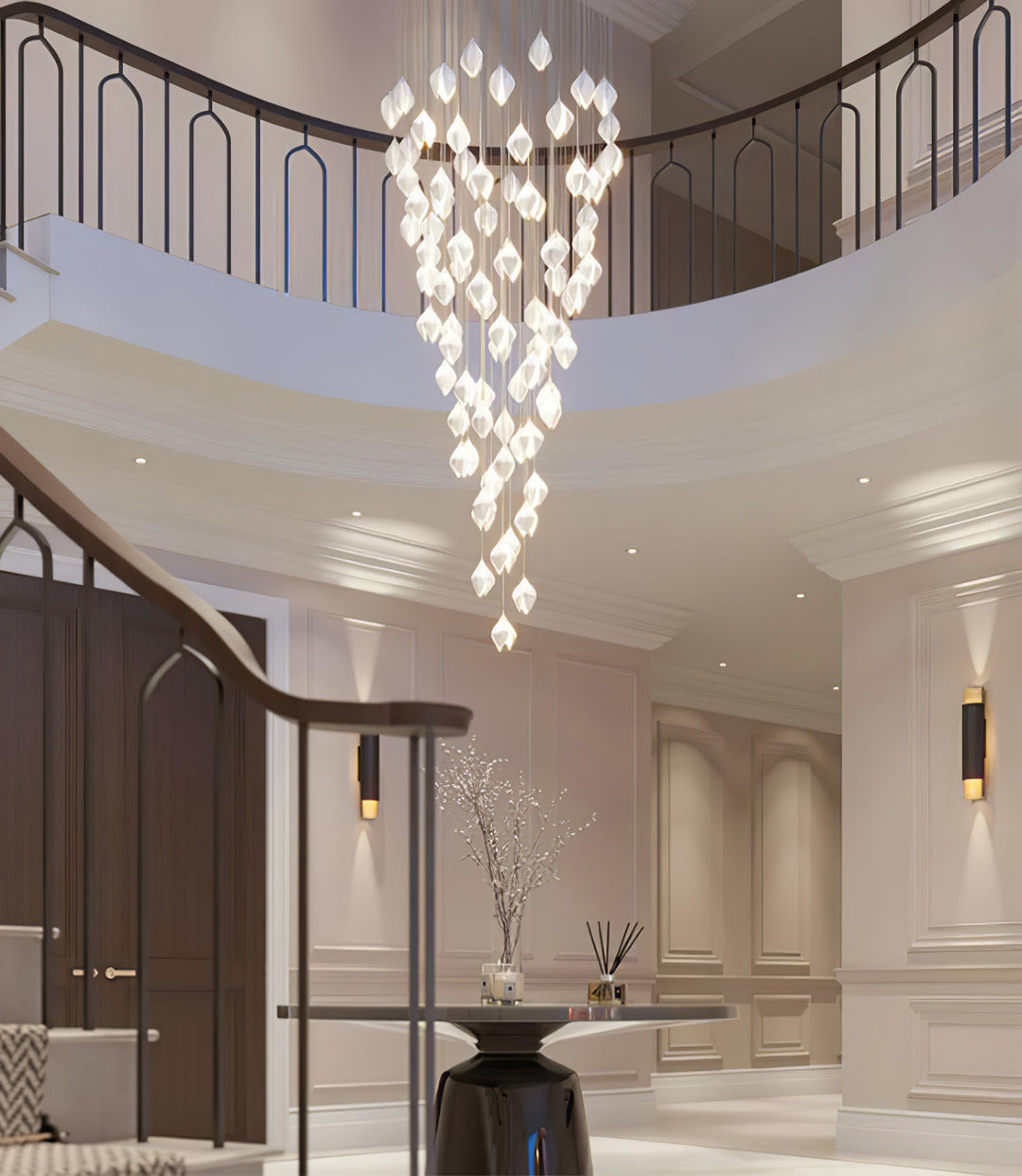 Ceramic Flower Droplight Pendant Light | Kalsten