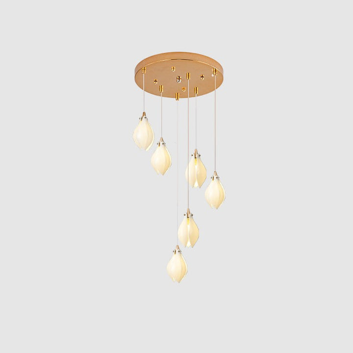 Ceramic Flower Droplight Pendant Light | Kalsten