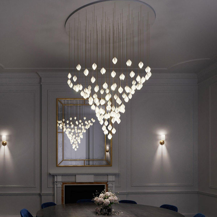Ceramic Flower Droplight Pendant Light | Kalsten