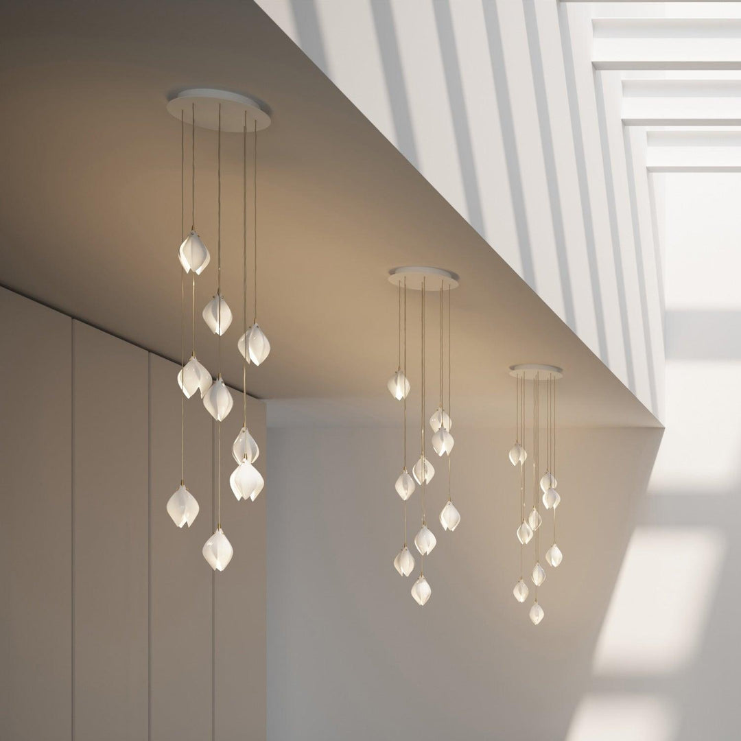 Ceramic Flower Droplight Pendant Light | Kalsten