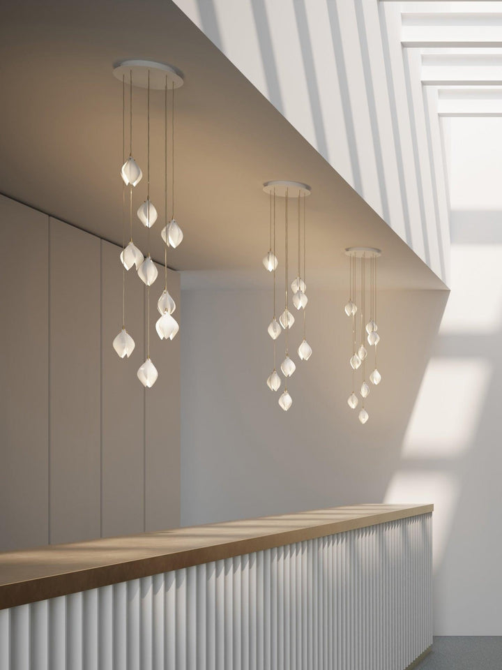 Ceramic Flower Droplight Pendant Light | Kalsten