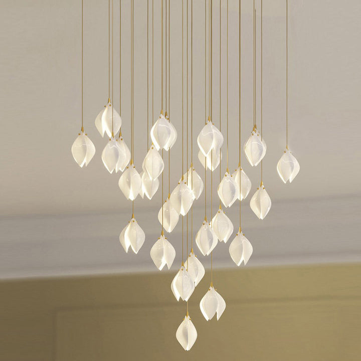 Ceramic Flower Droplight Pendant Light | Kalsten