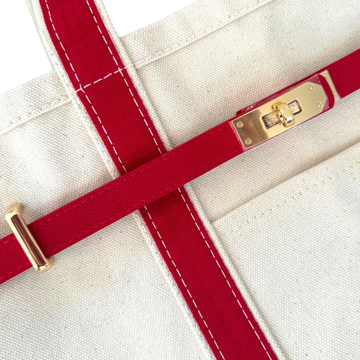 Kalsten | Premium canvas shopper with reinforced steel details