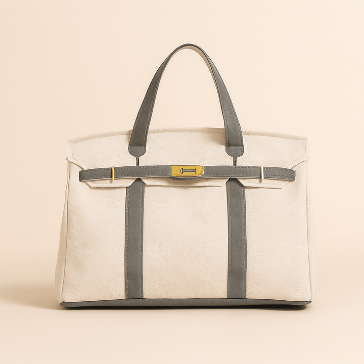 Kalsten | Premium canvas shopper with reinforced steel details