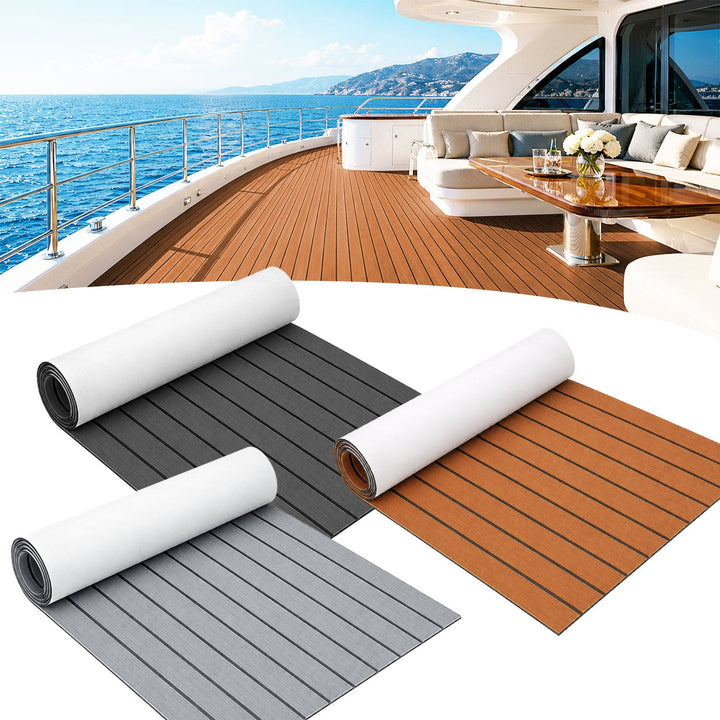 Boot Flooring EVA Teak Flooring Self-Adhesive | Kalsten