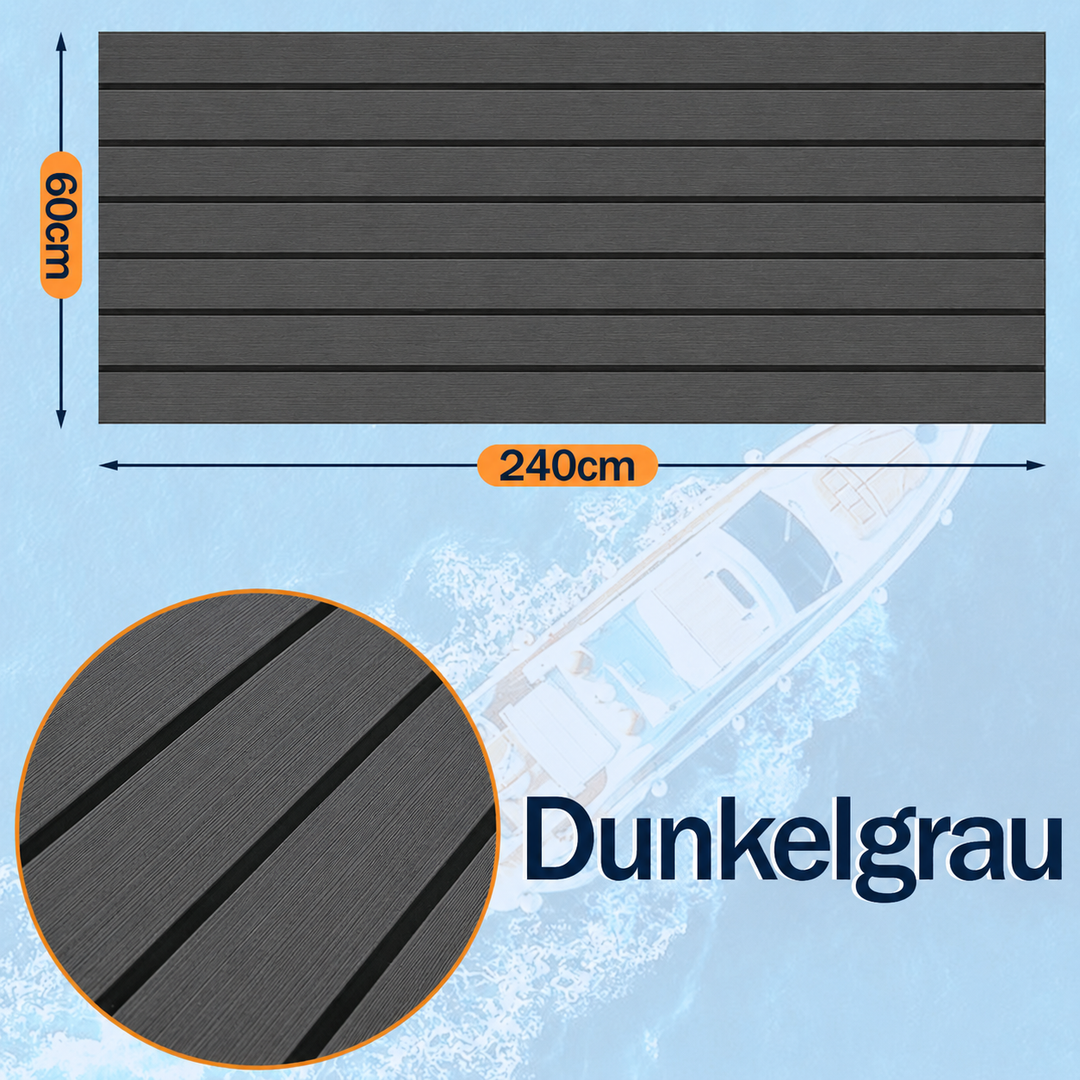Boot Flooring EVA Teak Flooring Self-Adhesive | Kalsten