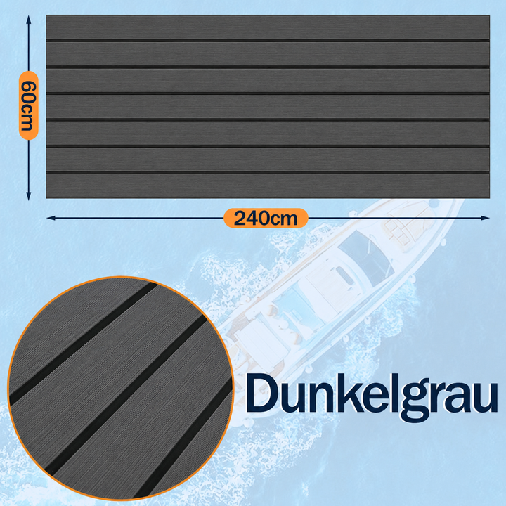 Boot Flooring EVA Teak Flooring Self-Adhesive | Kalsten
