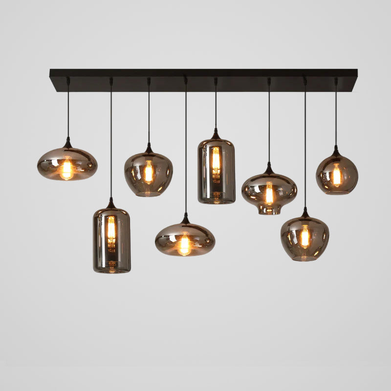 Bottle Glass Ceiling light fitting Pendant Light | Kalsten