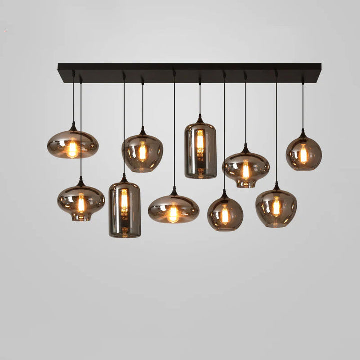 Bottle Glass Ceiling light fitting Pendant Light | Kalsten