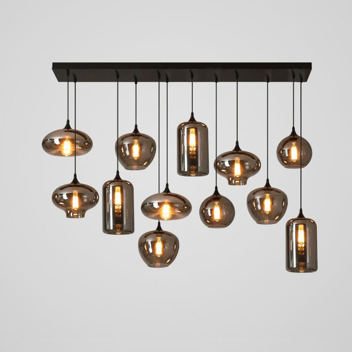 Bottle Glass Ceiling light fitting Pendant Light | Kalsten